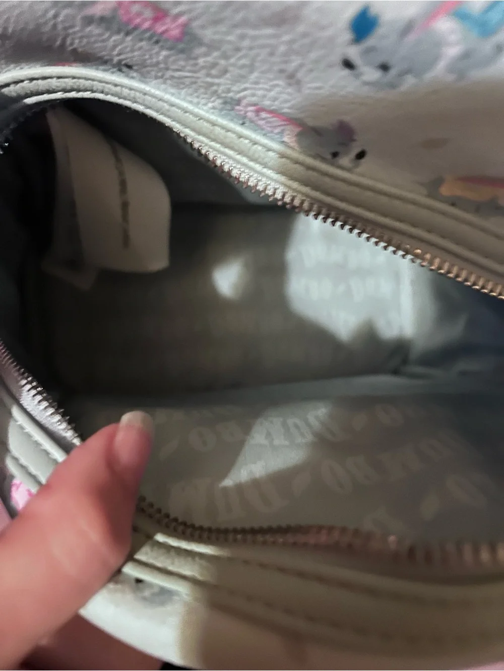 Loungefly pastel blue Dumbo mini backpack